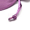 Velvet Bags Drawstring Jewelry Pouches TP-O002-C-02-2