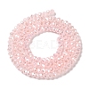 Baking Electroplate Glass Beads Strands DGLA-A039-J2MM-B14-2