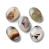Natural Dendritic Agate Cabochons G-B138-01-1