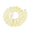 Crackle Transparent Glass Beads Strands GLAA-N068-04A-05-2