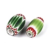 Handmade Millefiori Glass Barrel Beads LS-LA-N002-32C-2