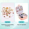 Square PU Leather & PP & Silicone Jewelry Set Box AJEW-TAC0014-13C-4