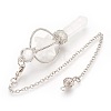 Natural Quartz Crystal Dowsing Pendulums KK-F756-06E-2