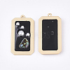 Epoxy Resin Pendants RESI-S365-67A-2