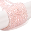 Baking Electroplate Glass Beads Strands DGLA-A039-J4mm-B14-1