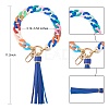 Chain Link Wristlet Keychain HJEW-SW00014-05-2