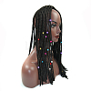 Iron Dreadlocks Beads Hair Decoration IFIN-S696-110G-1-3