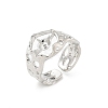 Brass Open Cuff Ring Settings LS-KK-G518-08P-01-1