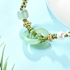 Resin Brainded Bead Bracelets BJEW-L701-03-3