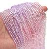 Transparent Painted Glass Beads Strands DGLA-A034-T4mm-A05-2