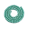 Electroplate Glass Beads Strands EGLA-A044-P3mm-A31-3
