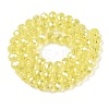 Electroplate Glass Beads Strands EGLA-A044-T8mm-B29-3