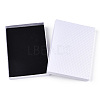 Rhombus Textured Cardboard Jewelry Boxes LS-CBOX-T006-01F-1