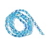 Electroplate Glass Beads Strands GLAA-Q101-03B-AB05-2