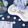 12Pcs ABS Plastic Shank Buttons BUTT-GF0003-47B-4