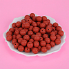 Round Silicone Focal Beads SI-JX0046A-81-3