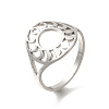 304 Stainless Steel Rings for Women RJEW-S238-11P-1