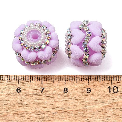 Rwsin & Acrylic & ABS Imitation Pearl Beads RE-CBA1913-03B-1