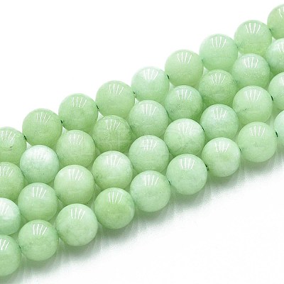 Natural Quartz Beads Strands G-N355-8mm-49-1