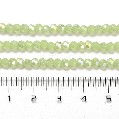 Imitation Jade Glass Beads Stands EGLA-A035-J3mm-B01-1
