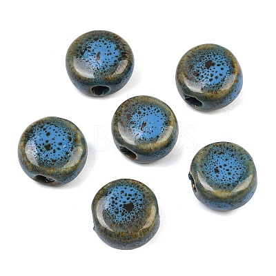 Handmade Porcelain Beads X-PORC-Q185-12mm-1-1