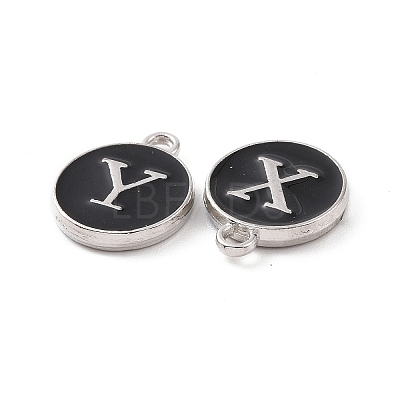 Alloy Enamel Charms ENAM-S118-02-P-1