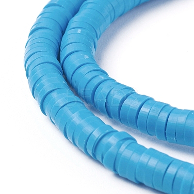Handmade Polymer Clay Beads CLAY-R067-4.0mm-33-1