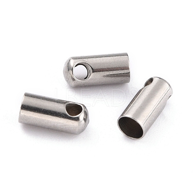 Tarnish Resistant 304 Stainless Steel Cord Ends STAS-H153-03A-P-1
