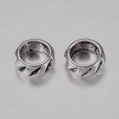 Tibetan Style Alloy Bead PALLOY-E446-16AS-1