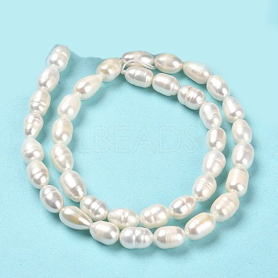 Natural Cultured Freshwater Pearl Beads Strands PEAR-E016-195-1