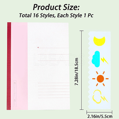 2 Sets 2 Styles PET Hollow Out Plastic Drawing Painting Stencils Templates AJEW-GF0006-91A-1