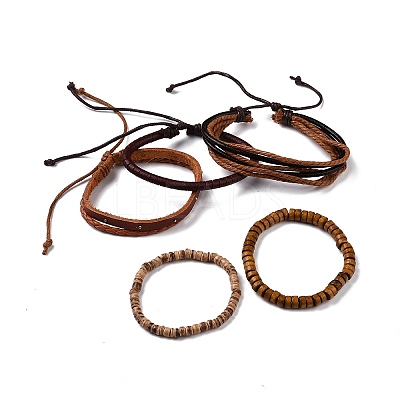 Multi-strand Bracelets BJEW-N0011-012-1