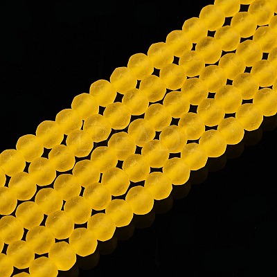 Transparent Glass Beads Strands LS-EGLA-A044-T4mm-MD05-1