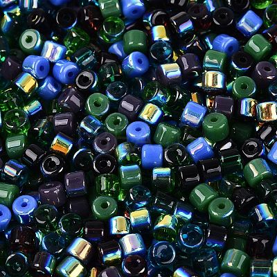 FGB Opaque Colours Glass Seed Beads SEED-Q040-07A-A10-1