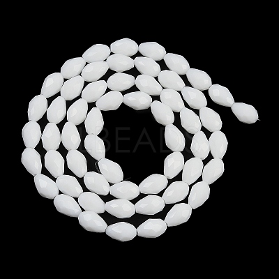 Opaque Solid Color Beads Strands EGLA-N013-P4mm-DM-1