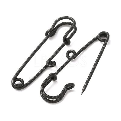 304 Stainless Steel Safety Pins Brooch Findings STAS-C181-01E-B-1