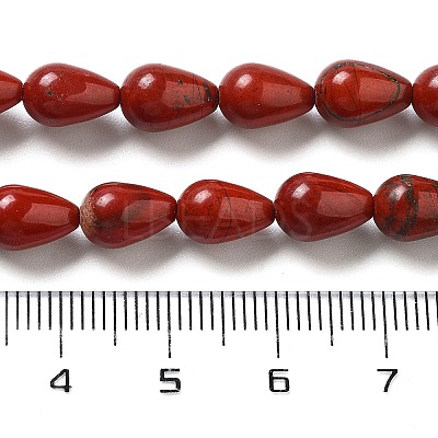 Natural Red Rainbow Jasper Beads Strands G-B106-A33-01-1