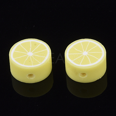 Handmade Polymer Clay Beads CLAY-Q215-01E-1