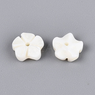 Natural Freshwater Shell Carved Beads SHEL-N038-36-1