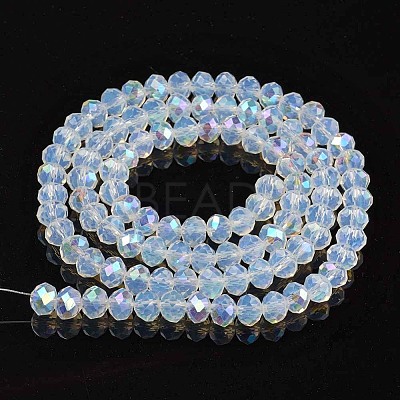 Electroplate Glass Beads Strands LS-EGLA-A034-J1mm-L07-1