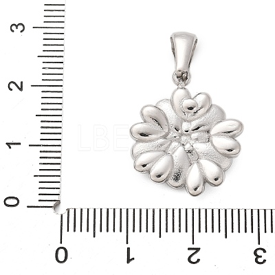 304 Stainless Steel Pendants STAS-Q349-01G-P-1