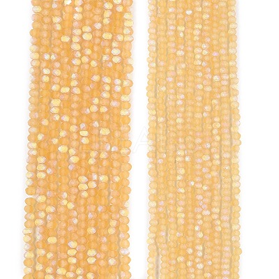 Transparent Glass Beads Strands EGLA-A044-T2mm-MB03-1