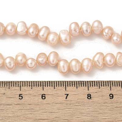 Natural Cultured Freshwater Pearl Beads Strands PEAR-A006-25A-1