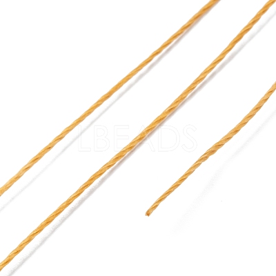 Round Waxed Polyester Thread String YC-D004-02C-009-1