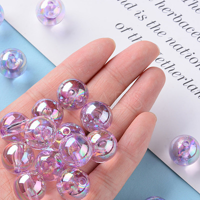 Transparent Acrylic Beads LS-MACR-S370-B16mm-746-1