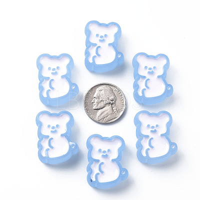 Transparent Acrylic Beads MACR-S374-07B-04-1