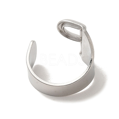 Non-Tarnish 201 Stainless Steel Finger Rings RJEW-H223-04P-P-1