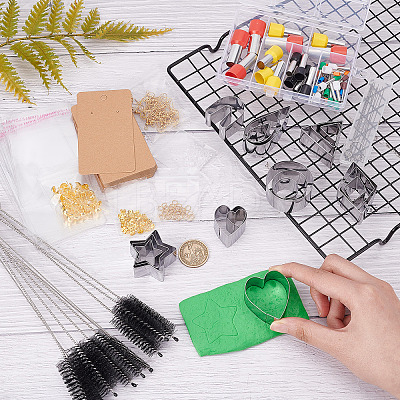 DIY Earring Making Finding Kit DIY-CP0008-42-1