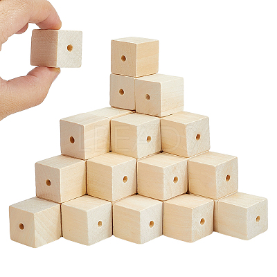 Wood Beads WOOD-WH0052-007-1