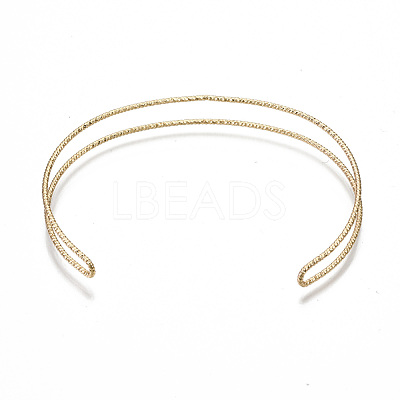 Brass Cuff Bangles Making X-KK-S354-279-NF-1